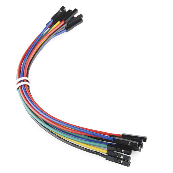 Jumper Wires Premium 6\" F/F - 20 AWG (10 Pack)