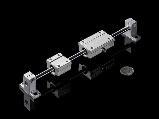 Small Linear Bearing Platform on a round shaft