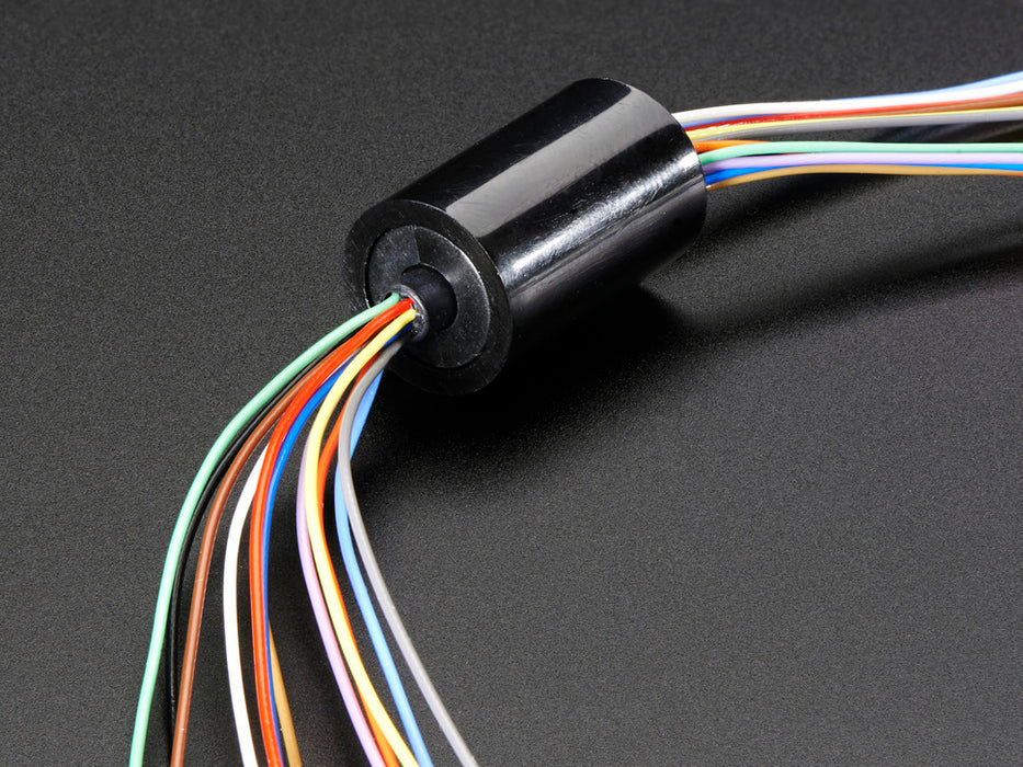 Miniature Slip Ring with 12 wires