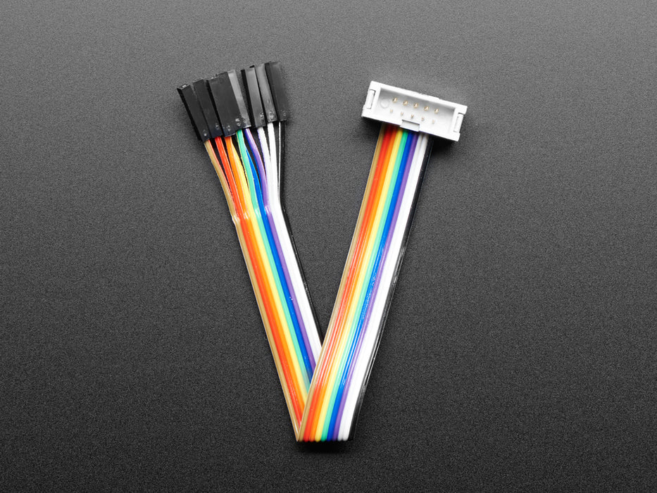 10-pin IDC Socket Rainbow ribbon to sockets Breakout Cable