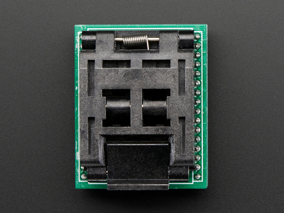 Angled shot of SMT Test Socket - TQFP-32 Breakout.