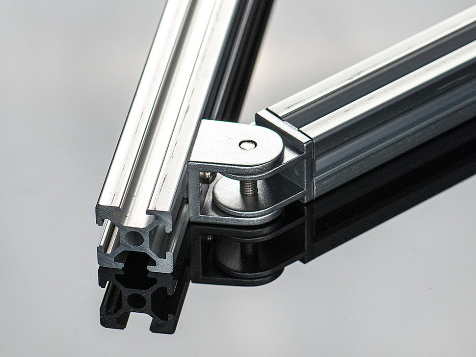 Adjustable Angle Support for 2020 Aluminum Extrusion — Robot Italy