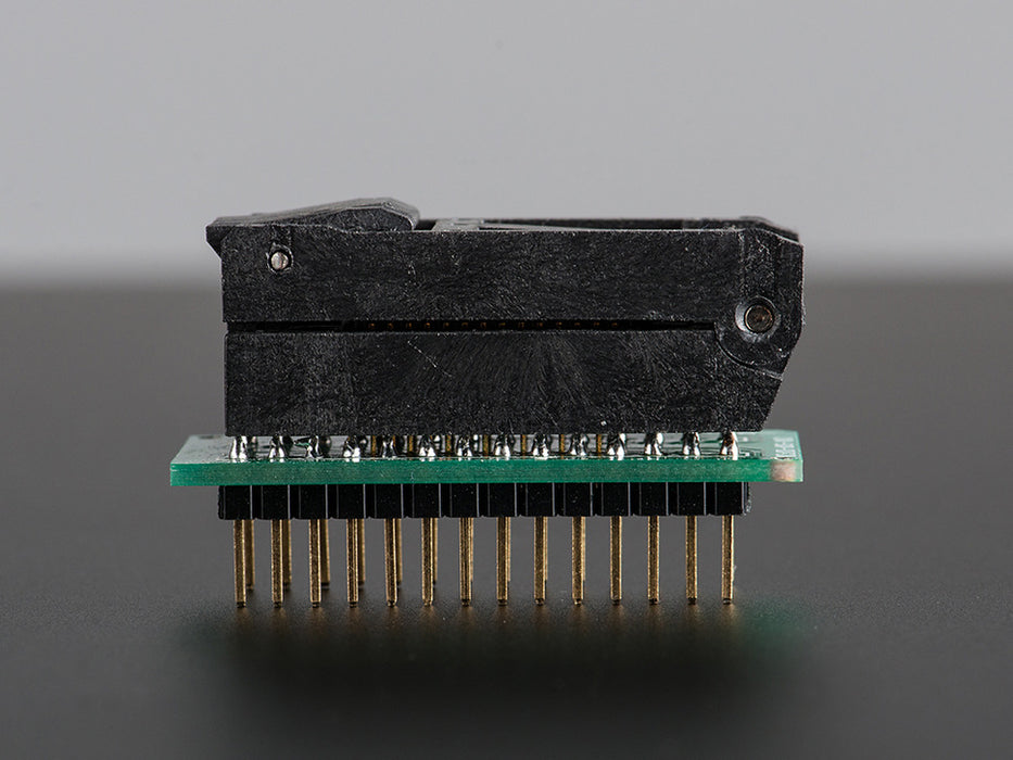 Soic Socket SMT Test Socket - SOIC-28 Wide Breakout — Robot Italy