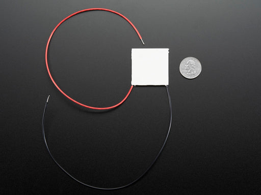 Thin Peltier Thermo-Electric Cooler Module with two power wires