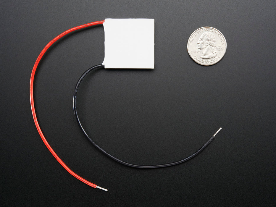 Thin Small Peltier Thermo-Electric Cooler Module with two power wires