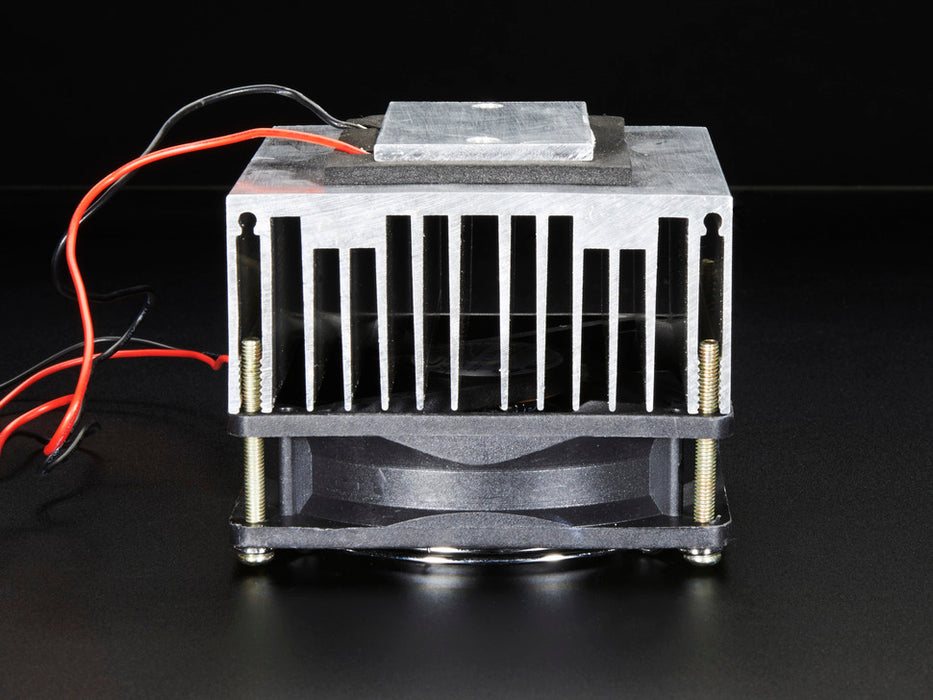 Peltier Thermo-Electric Cooler Module with Heatsink Assembly and four wires