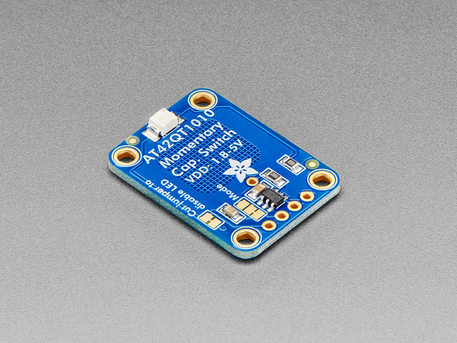 Standalone Momentary Capacitive Touch Sensor Breakout AT42QT1010