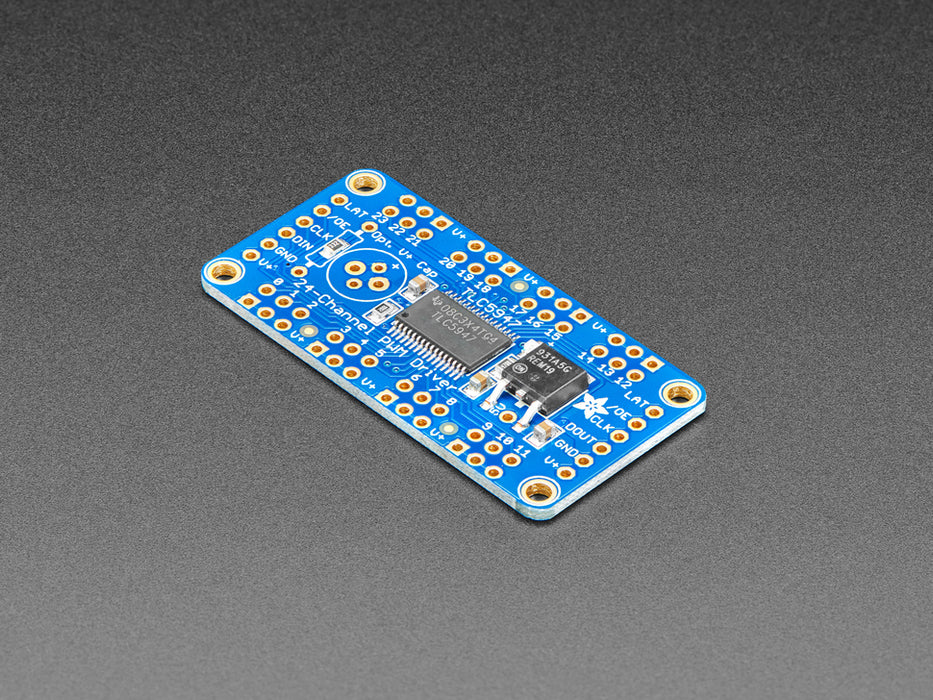 Angle shot Adafruit 24-Channel 12-bit PWM LED Drive