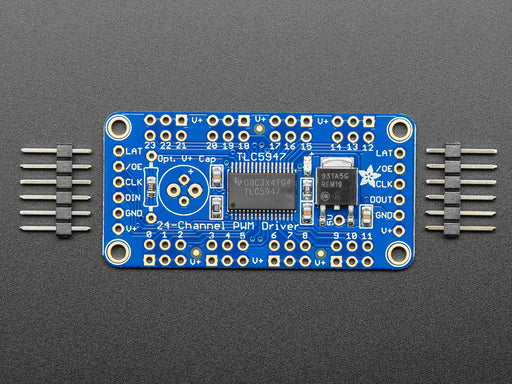 Angle shot Adafruit 24-Channel 12-bit PWM LED Drive