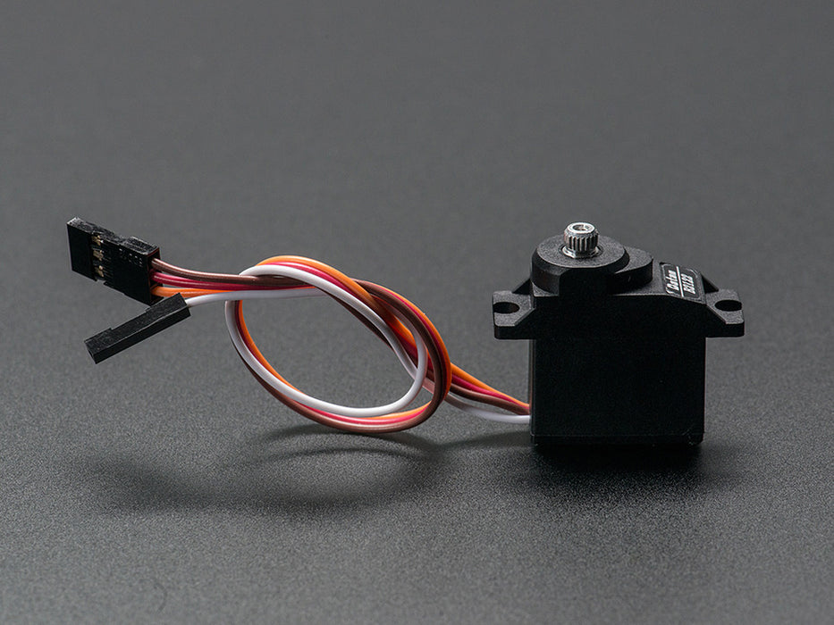 Metal Gear Analog Feedback Micro Servo with three pin cable and one pin cable