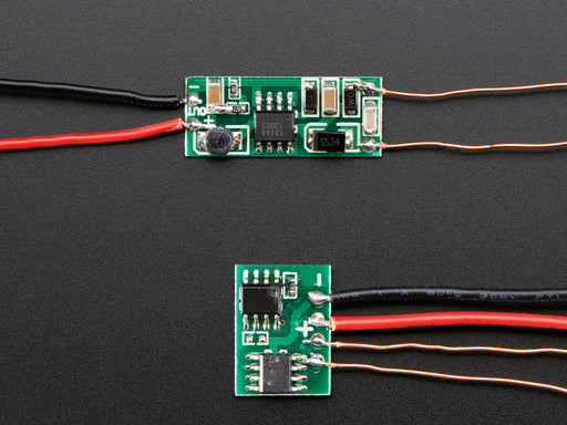 Angled shot of two Inductive Charging Set - 3.3V @ 500mA max.
