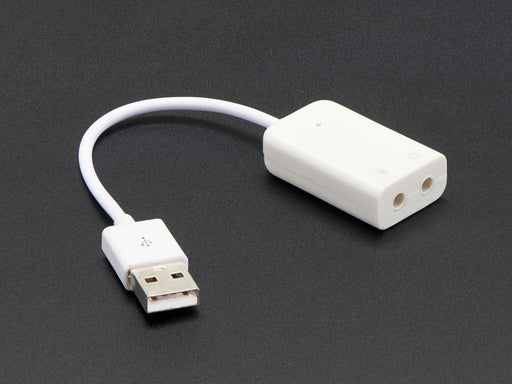 USB Audio Adapter - Works with Raspberry Pi