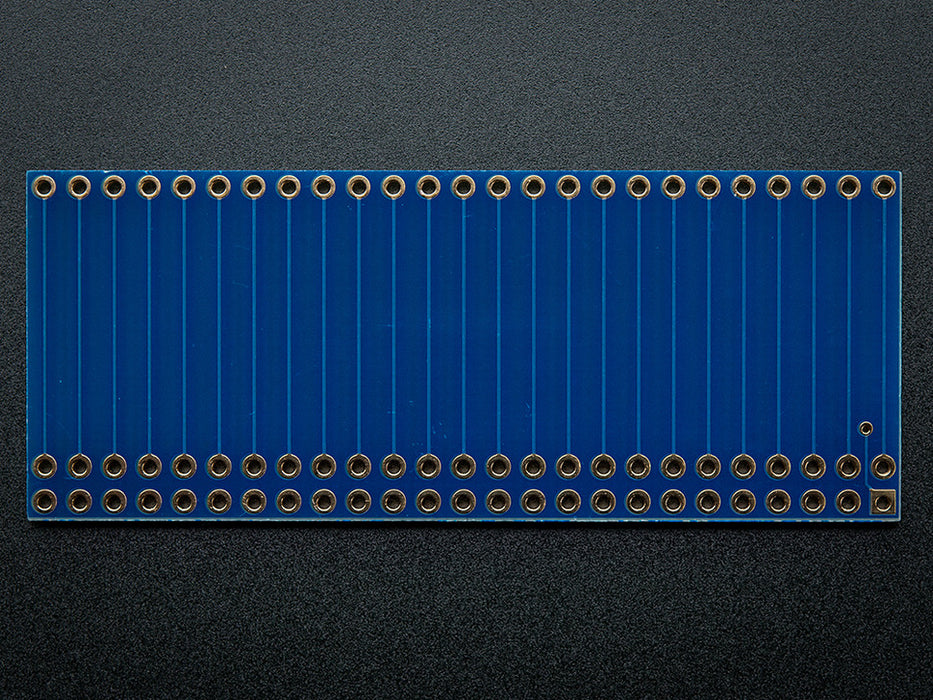 Angle shot of a Adafruit 50 pin 0.5mm pitch FPC Adapter.