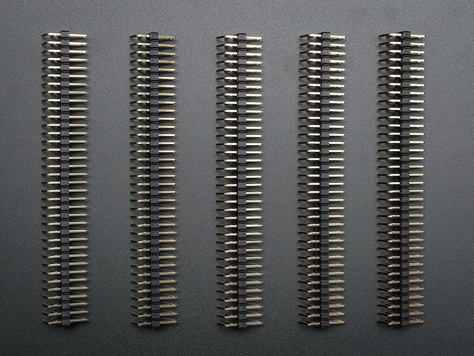 Break-away 0.1 inch 36-pin strip dual right-angle male header