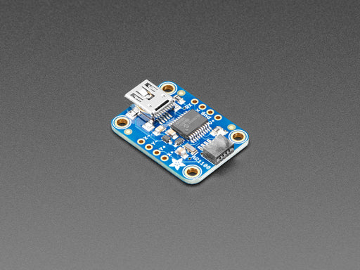 Angled view of a Resistive Touch Screen to USB Mouse Controller.