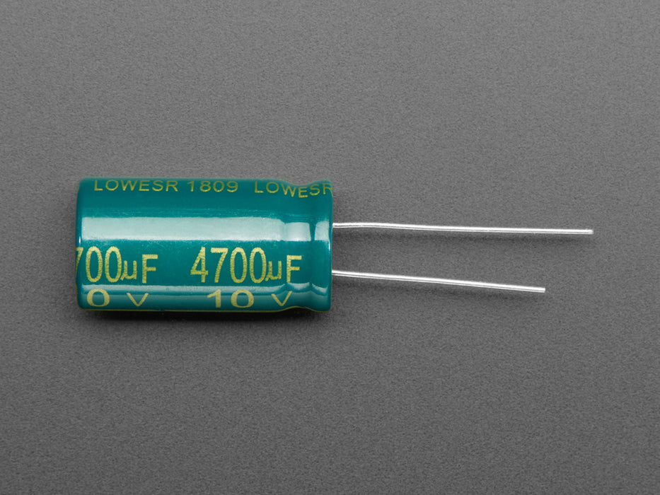 4700uF 10v through hole  Electrolytic Capacitor