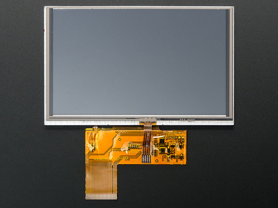 Bare rectangular TFT display with flex connector