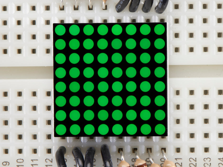 Miniature 8x8 Green Led Matrix.