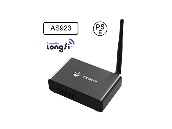 SenseCAP M1 LoRaWAN Indoor Gateway(4G RAM+SX1302) - AS923 (Japan)-Without Adaptor