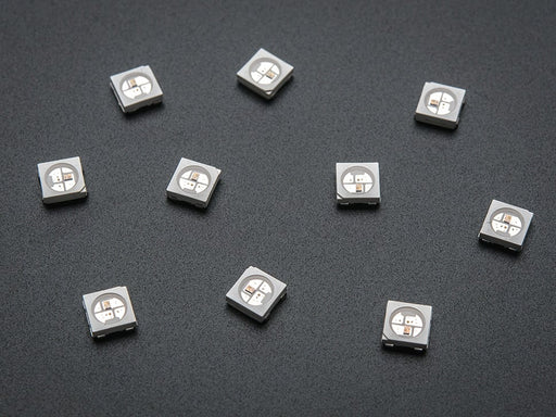 10 Pack NeoPixel 5050 RGB LED with Integrated Driver Chip