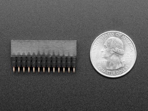 Angled shot of GPIO Header