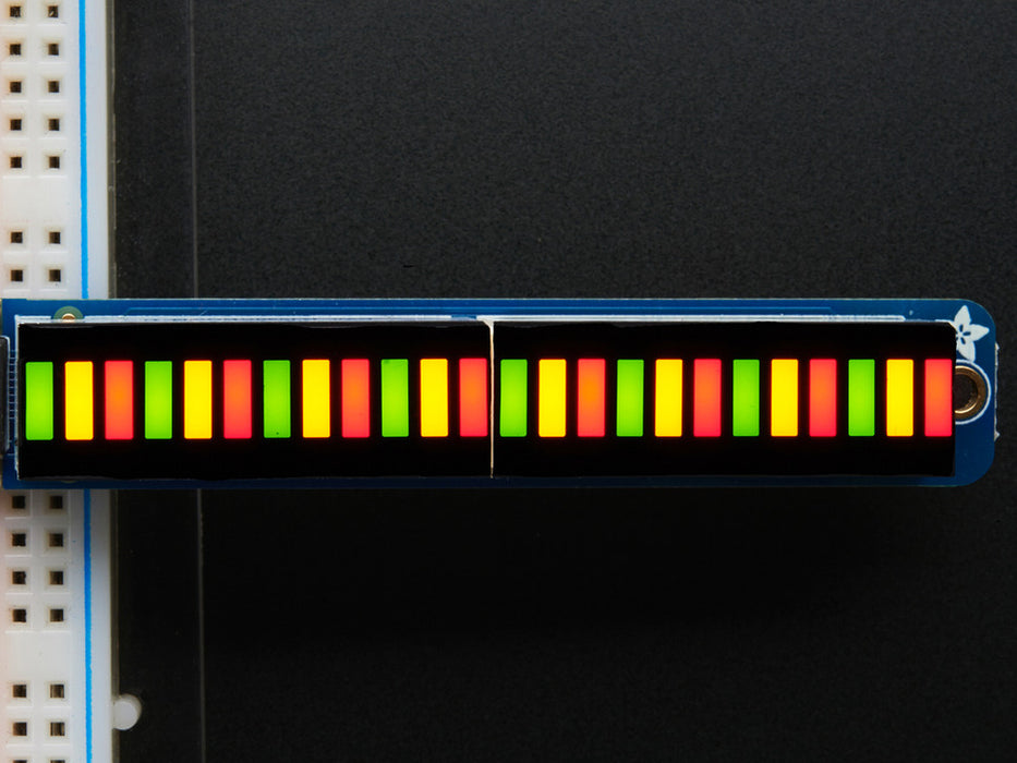 Pack of 2 Bi-Color (Red/Green) 12-LED Bargraphs