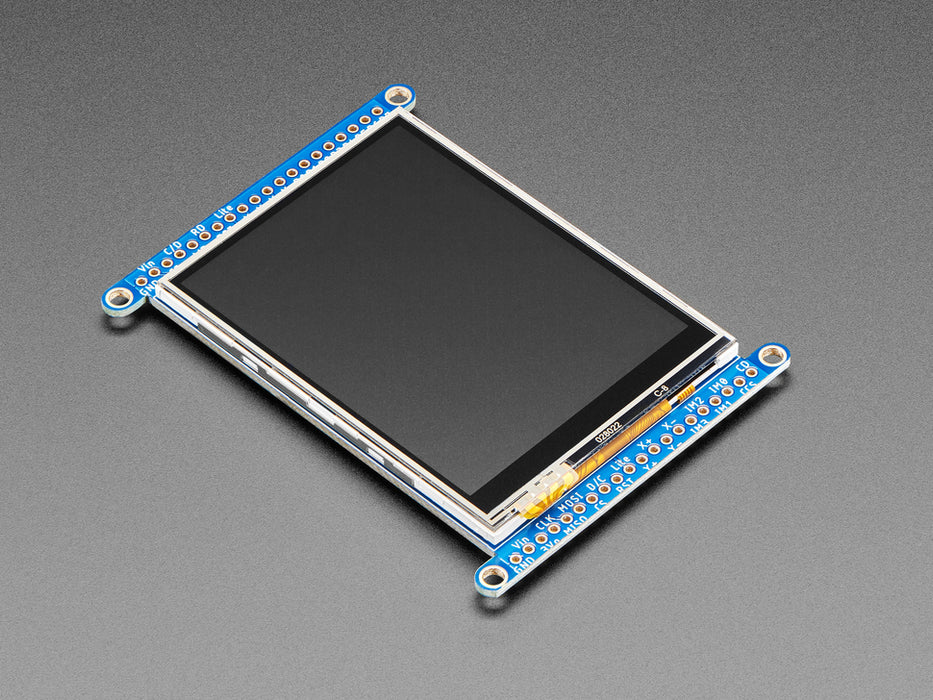 TFT breakout wired to arduino, hand drawing of a heart, star, and swirling line using touchscreen