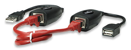 USB extender on cat.5E cable