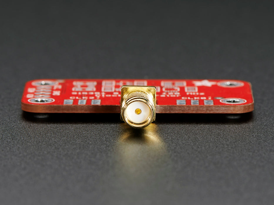 Edge-Launch SMA Connector for 1.6mm / 0.062 Thick PCBs