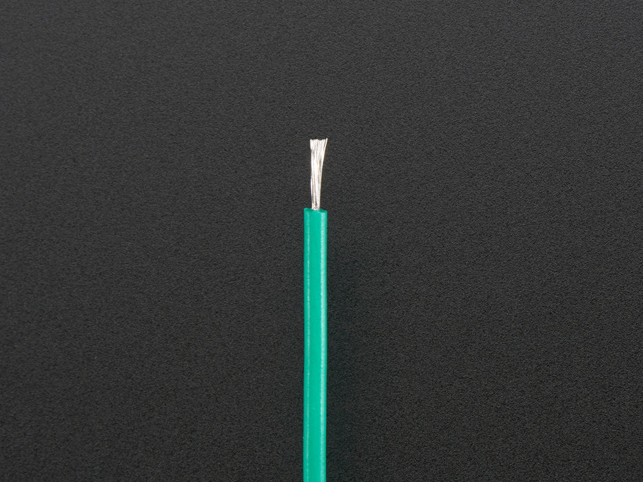 Green Silicone Cover Stranded-Core wire 