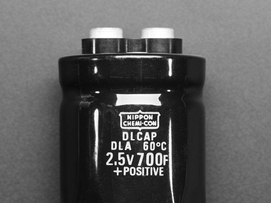 Huge Super Capacitor - 2.5V 700 Farad