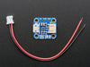 Adafruit Micro-Lipo Charger for LiPo/LiIon Batt w/MicroUSB Jack connected to battery. 