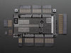 Top view of disassembled Mega protoshield for Arduino