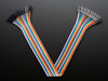 Top shot Premium Female/Female Jumper Wires - 20 x 12" (300mm)