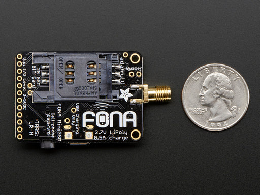 Adafruit FONA - Mini Cellular GSM Breakout 