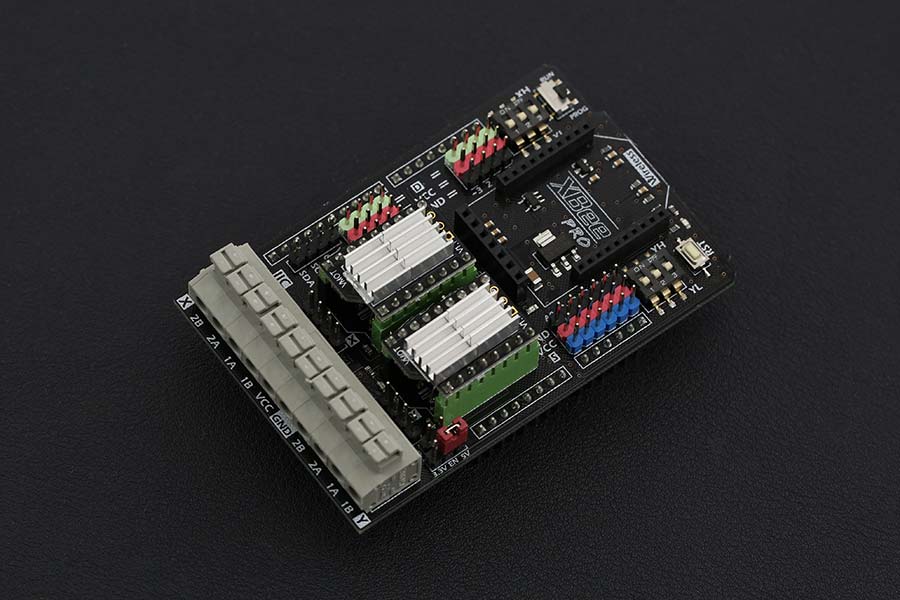 Gravity: Dual Bipolar Stepper Motor Shield for Arduino (DRV8825)