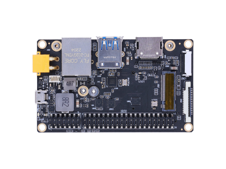 A603 Carrier Board Jetson Orin NX/Nano - 4x USB, 1x GbE, M.2 Key M, M.2 Key E, 1 x CSI, 9-20V DC