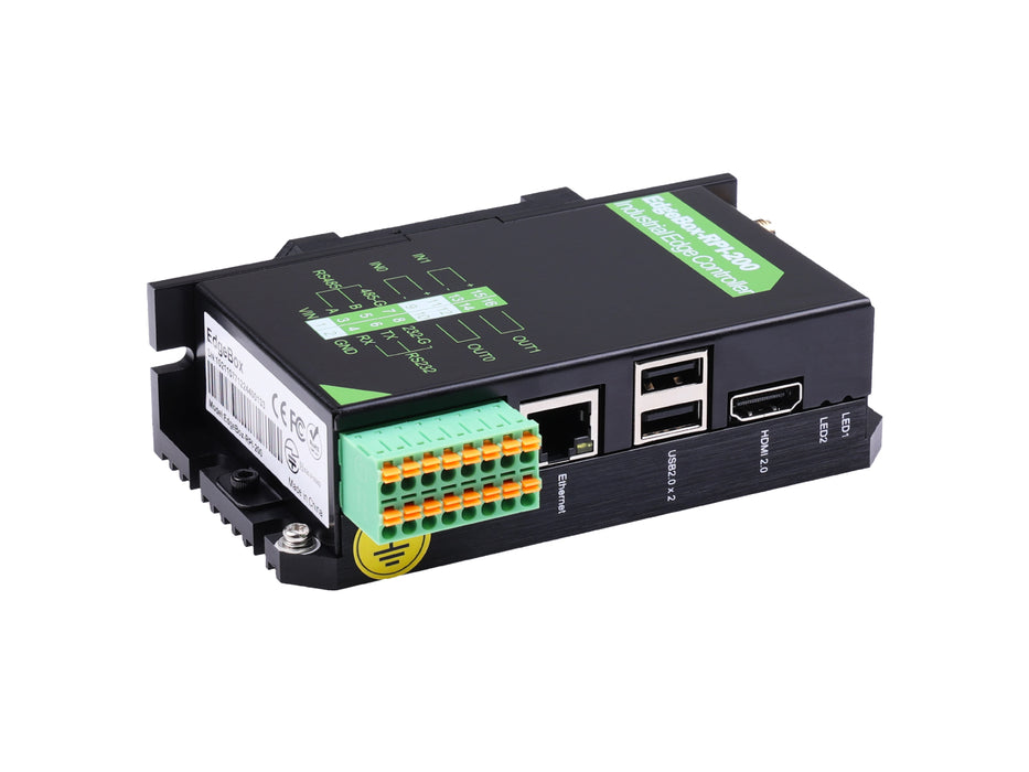 EdgeBox-RPI-200 Edge Computing Controller with 1GB RAM and 8GB eMMC