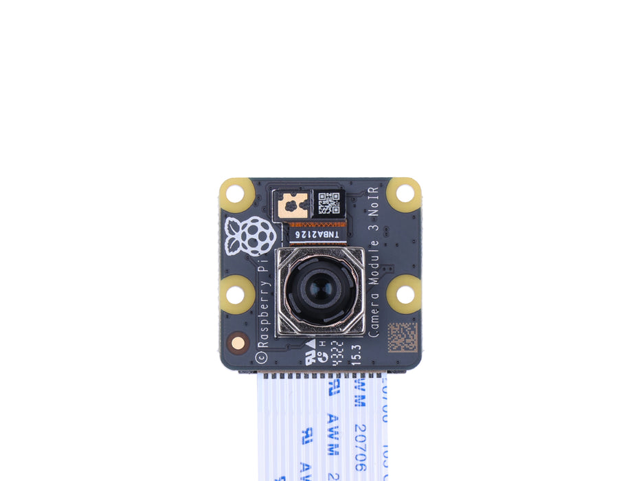 Raspberry Pi Camera Module 3 NoIR - Sony IMX708, 4608 × 2592 pixels, autofocus