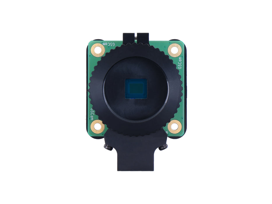 Raspberry Pi Global Shutter Camera - C/CS-mount, 1.6-megapixel IMX296 sensor, 3.45μm × 3.45μm pixel size, adjustable back focus length