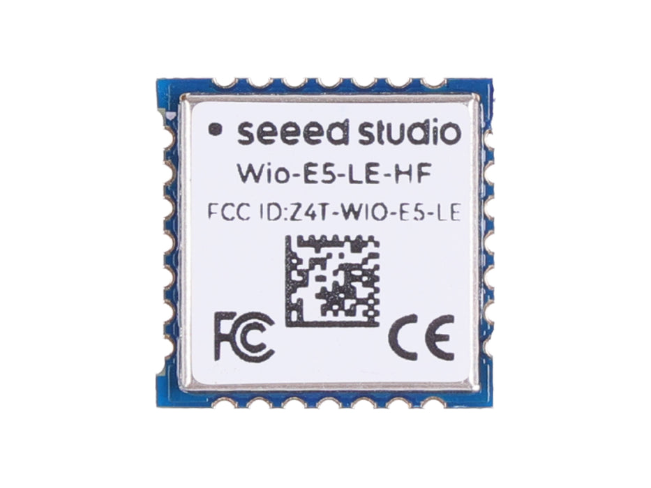 Wio-E5-LE Wireless Module (Tape Reel) - STM32WLE5JC, ARM Cortex-M4 and SX126x embedded, supports LoRaWAN on EU868 & US915