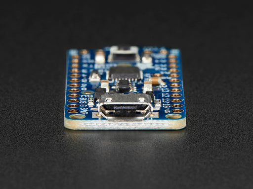 Top of Adafruit Pro Trinket - 5V 16MHz.