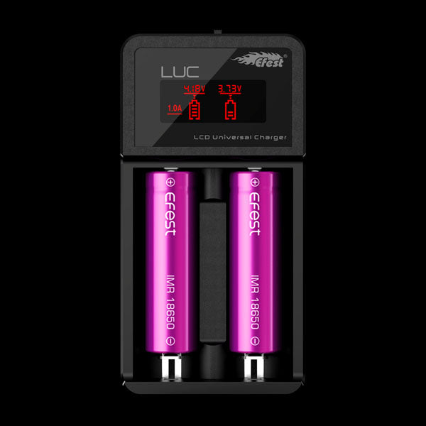 Efest LUC V2 LCD & USB 2 Slots Charger