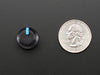 Potentiometer Knob of Soft Touch rubber with blue indicator line