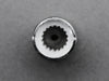 Tall Slim Metal Potentiometer Knob 