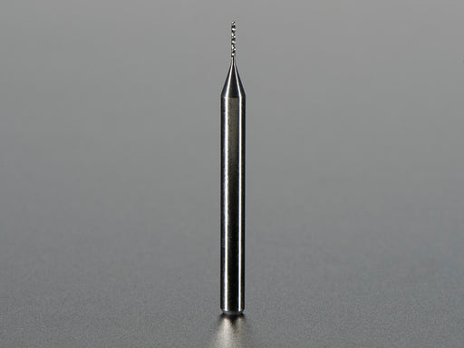 Carbide Square End Mill - 1/8" Shaft - 0.5mm Diameter