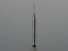 Carbide Square End Mill - 1/8" Shaft - 0.7mm Diameter