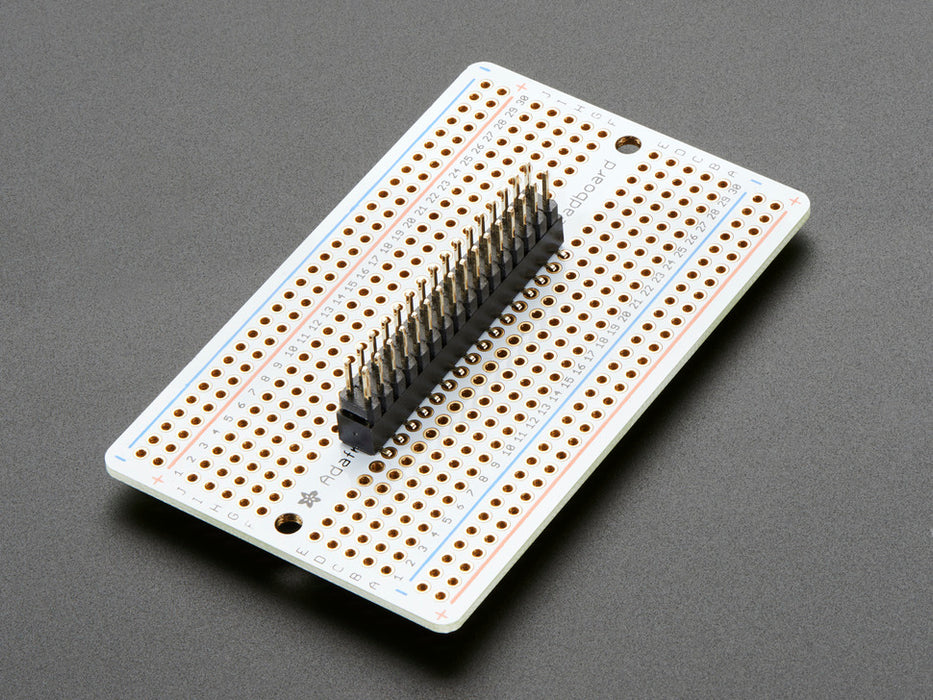 32 Pin IDC Breakout Helper Soldered into perma-proto