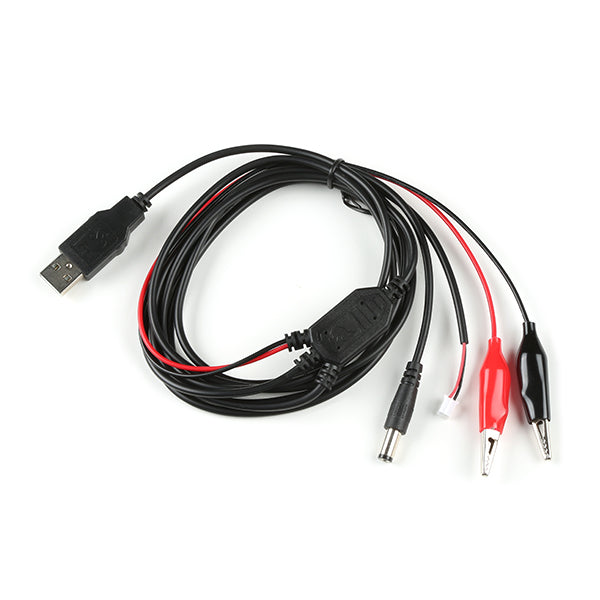 SparkFun Hydra Power Cable - 6ft (Black)