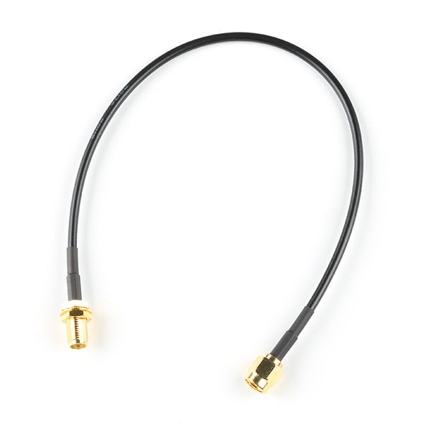 Interface Cable - SMA Male to SMA Female (25cm, RG174)